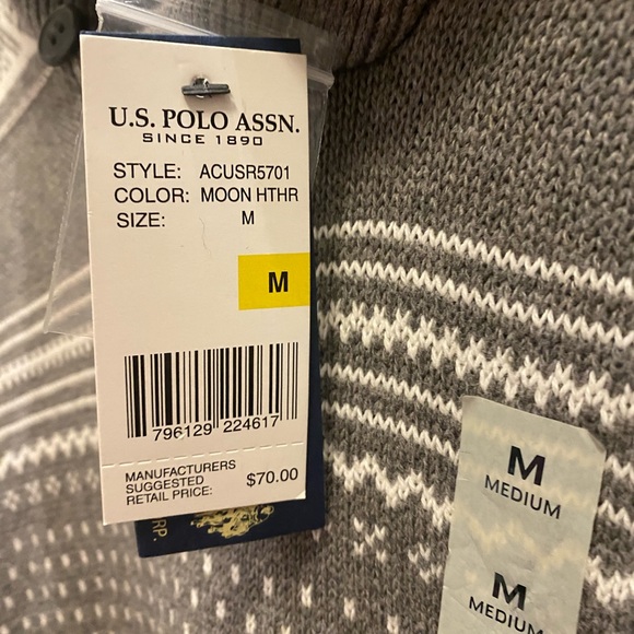 NWT US POLO Men’s Sweater - Picture 6 of 7